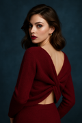 Twist Back Jumper